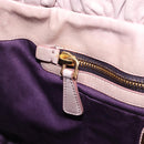 Miu Miu Hand Bag Leather 2way Pink Gold Auth 167808M-26