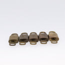 LOUIS VUITTON Padlock Metal 10 Set Gold Tone LV Auth 167809-4