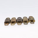 LOUIS VUITTON Padlock Metal 10 Set Gold Tone LV Auth 167809-6