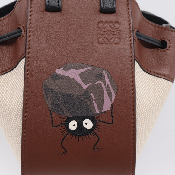 LOEWE x Studio Ghibli Suswatari Hammock Drawstring Mini Bag 2way Auth 167813SAM