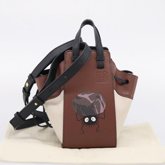 LOEWE x Studio Ghibli Suswatari Hammock Drawstring Mini Bag 2way Auth 167813SAM