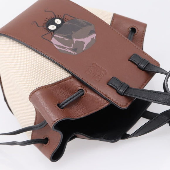 LOEWE x Studio Ghibli Suswatari Hammock Drawstring Mini Bag 2way Auth 167813SAM