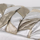 Miu Miu Hand Bag Leather 2way Silver Gold Auth 167822A-15