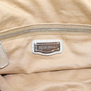 Miu Miu Hand Bag Leather 2way Silver Gold Auth 167822A-24