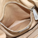 Miu Miu Hand Bag Leather 2way Silver Gold Auth 167822A-29