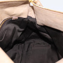 Miu Miu Hand Bag Leather 2way Beige Gold Auth 167823M-23