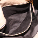 Miu Miu Hand Bag Leather 2way Beige Gold Auth 167823M-26