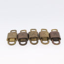 LOUIS VUITTON Padlock Metal 10 Set Gold Tone LV Auth 167826-5