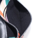Salvatore Ferragamo Gancini Card Case Leather Multicolor Gold Auth 167840M-20