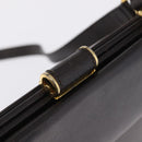 Salvatore Ferragamo Hand Bag Leather 2way Brown Gold Auth 167841V-21