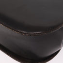 Salvatore Ferragamo Gancini Shoulder Bag Leather Brown Gold Auth 167846-20