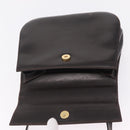 Salvatore Ferragamo Gancini Shoulder Bag Leather Brown Gold Auth 167846-22