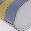 Salvatore Ferragamo Shoulder Bag Leather White Gold Auth 167847A-17