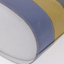 Salvatore Ferragamo Shoulder Bag Leather White Gold Auth 167847A-18