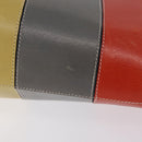 Salvatore Ferragamo Shoulder Bag Leather White Gold Auth 167847A-4