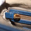Miu Miu Hand Bag Leather 2 Set Pink Blue Auth 167860-12