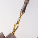 Miu Miu Hand Bag Leather 2way Pink Gold Auth 167865M-14