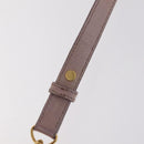 Miu Miu Hand Bag Leather 2way Pink Gold Auth 167865M-15