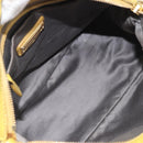 Miu Miu Hand Bag Leather 2way Yellow Gold Auth 167868V-23
