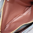 Miu Miu Hand Bag Leather 2way Light Blue Gold Auth 167870A-33