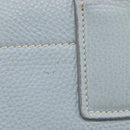 Miu Miu Hand Bag Leather 2way Light Blue Gold Auth 167870A-4