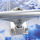 LOUIS VUITTON Monogram Bandana Skateboard Wood Blue GI0765 LV Auth 167873SM-13