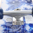 LOUIS VUITTON Monogram Bandana Skateboard Wood Blue GI0765 LV Auth 167873SM-20