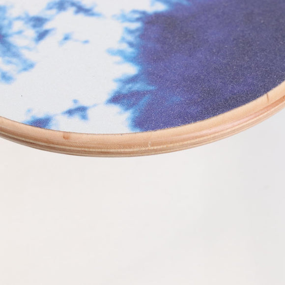 LOUIS VUITTON Monogram Bandana Skateboard Wood Blue GI0765 LV Auth 167873SM