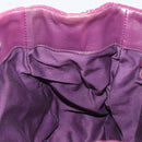Miu Miu Matelasse Hand Bag Leather 2way Purple Gold Auth 167875M-31