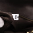 Miu Miu Hand Bag Leather 2way Gray Gold Auth 167881M-26