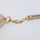 Miu Miu Hand Bag Leather 2way Pink Gold Auth 167890A-13