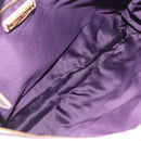 Miu Miu Hand Bag Leather 2way Pink Gold Auth 167890A-24
