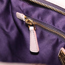 Miu Miu Hand Bag Leather 2way Pink Gold Auth 167890A-27