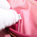 Miu Miu Shoulder Bag Leather Pink Gold Auth 167891A-26
