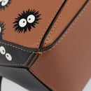 LOEWE x Studio Ghibli Makurokurosuke Puzzle Bag Small Leather 2way Auth 167893SM-19