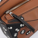 LOEWE x Studio Ghibli Makurokurosuke Puzzle Bag Small Leather 2way Auth 167893SM-26