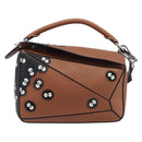 LOEWE x Studio Ghibli Makurokurosuke Puzzle Bag Small Leather 2way Auth 167893SM-13
