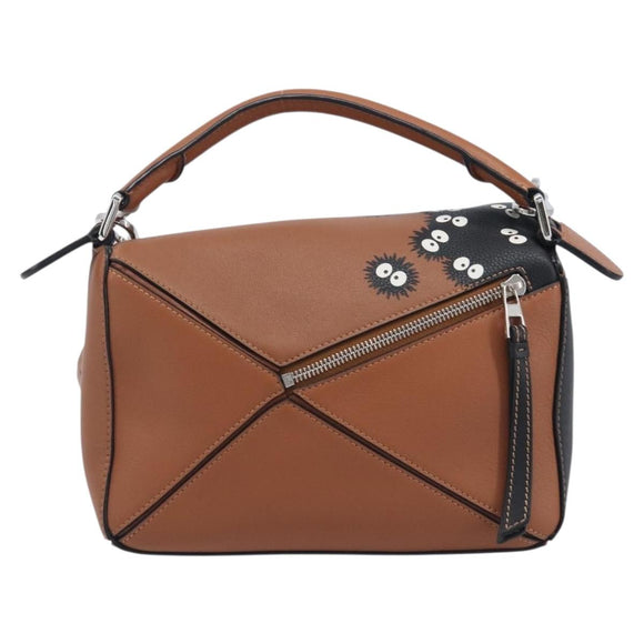 LOEWE x Studio Ghibli Makurokurosuke Puzzle Bag Small Leather 2way Auth 167893SM