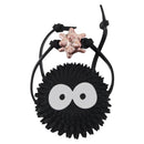 LOEWE Suswatari LOEWE × Studio Ghibli Bag Charm Leather Gray Auth 167894SM-2