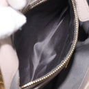 Miu Miu Hand Bag Leather 2way Gray Gold Auth 167897A-28