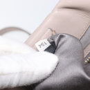 Miu Miu Hand Bag Leather 2way Gray Gold Auth 167897A-33