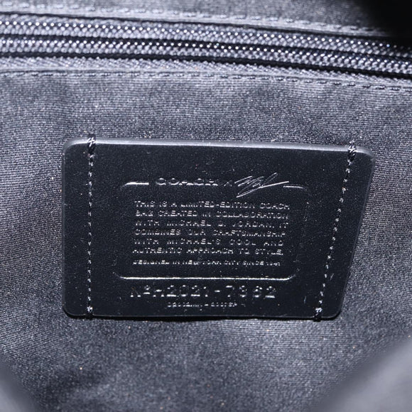 Coach x Michael B. Jordan × NARUTO Backpack Leather Khaki Auth 167899A