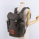 Coach x Michael B. Jordan × NARUTO Backpack Leather Khaki Auth 167899A-31