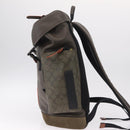 Coach x Michael B. Jordan × NARUTO Backpack Leather Khaki Auth 167899A-4