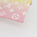 LOUIS VUITTON Monogram Etoui 6 Pailles Pouch Pink GI0621 LV Auth 167902SAM-15