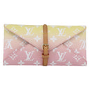LOUIS VUITTON Monogram Etoui 6 Pailles Pouch Pink GI0621 LV Auth 167902SAM-13
