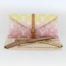 LOUIS VUITTON Monogram Etoui 6 Pailles Pouch Pink GI0621 LV Auth 167902SAM-12