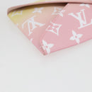 LOUIS VUITTON Monogram Etoui 6 Pailles Pouch Pink GI0621 LV Auth 167902SAM-14