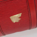 LOUIS VUITTON Epi Keepall 50 Boston Bag Red M42967 LV Auth 167906-6