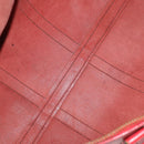 LOUIS VUITTON Epi Keepall 50 Boston Bag Red M42967 LV Auth 167906-11